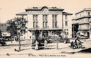 2809- Oran - Place de la Bastille et Poste